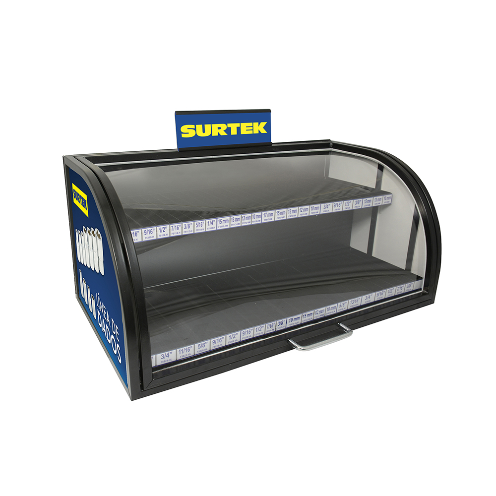Rack dados p/mostrador