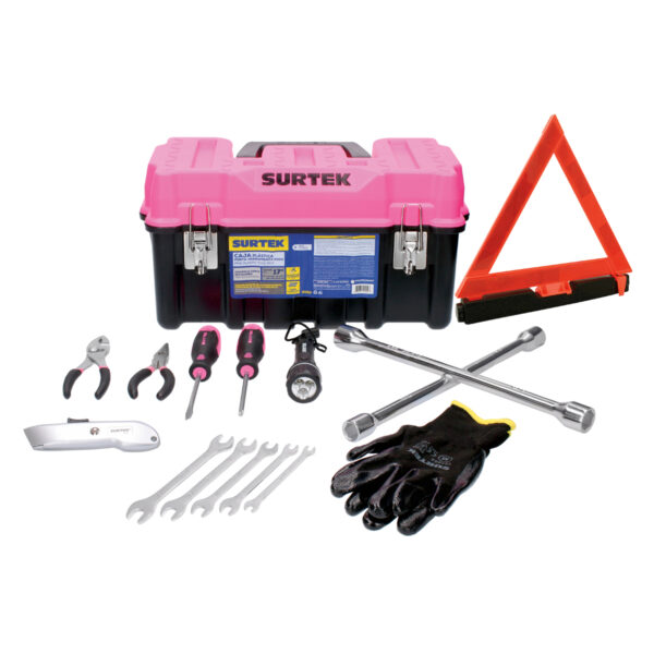 Jgo automotriz 11pz cja rosa